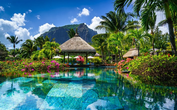 thumb2-mauritius-tropical-island-mountain-landscape-palm-trees-luxury-hotel